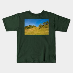 Laghi di Festons Alpine Meadow, Italy Kids T-Shirt